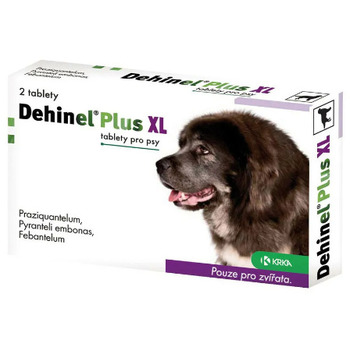 Krka Dehinel plus XL Tablete protiv unutrašnjih parazita za pse preko 35kg