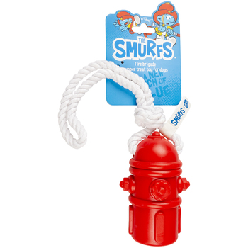 Duvo+ Igračka za pse - Gumena igračka sa kanapom Fire Brigade Smurfs 34x6x6cm 