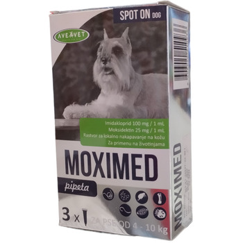 Ave&Vetmedic Moximed za pse 4-10kg 1ml