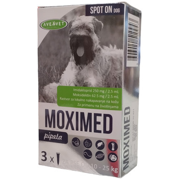 Ave&Vetmedic Moximed za pse od 10-25kg 2.5ml