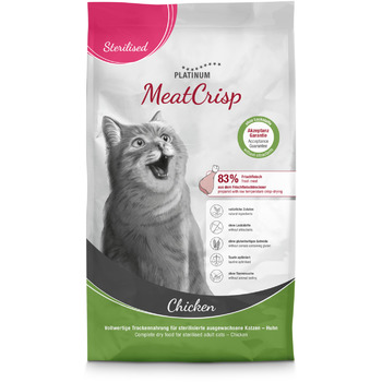 Platinum MeatCrisp Piletina za odrasle sterilisane mačke 1.5kg