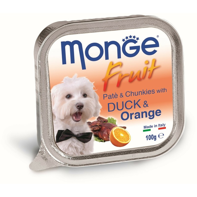 Monge Fruit Pačetina i pomorandža 100g