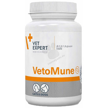 VetExpert VetoMune Za jačanje imuniteta pasa i mačaka (60kaps)