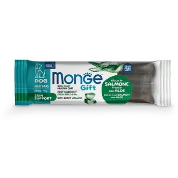 Monge Meat bars Skin support posalstica za pse losos sa alojom 40gr