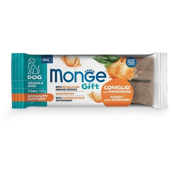 Monge Granola bar Immunity support poslastica za pse zečetina i mandarina 120gr
