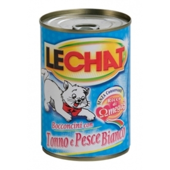 LeChat tuna i bela riba u komadićima 400gr
