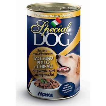 Spceial Dog ćuretina, piletina i žitarice u komadićima za odrasle pse 1275gr