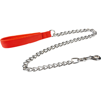 Duvo+ Povodac za pse Lead chain padded handle 50cm/4mm crveni