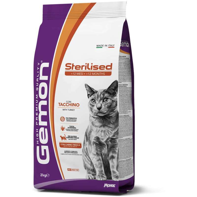 Gemon Ćuretina hrana za sterilisane mačke 2kg