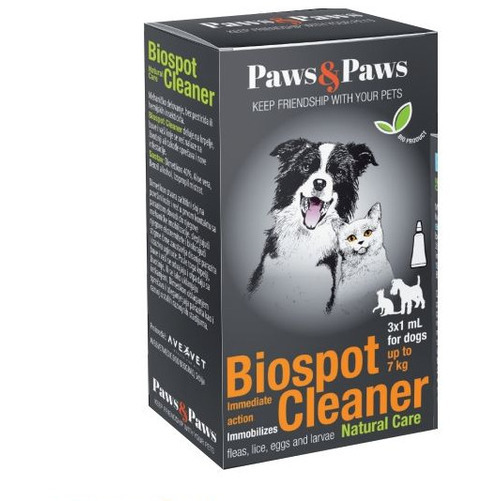 Ave&Vetmedic Biospot cleaner 1ml Ampula za mace i pse malih rasa do 7kg