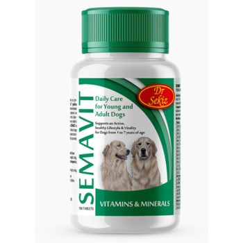 Dr.Sekiz Semavit Vitaminski suplement za mlade i odrasle pse 500tbl