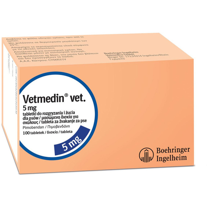 Boehringer Ingelheim Vetmedin 5mg Tableta za pse (blister 10)