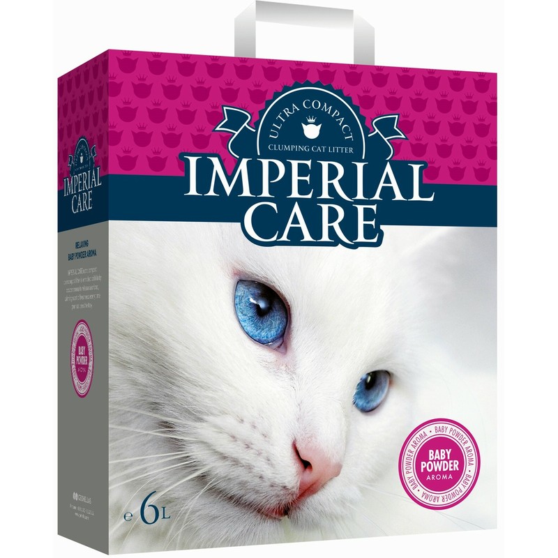 Imperial Care Grudvajući posip grudvajući za mačke sa aromom Bebi pudera 6kg