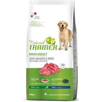 Trainer Natural Dog sa govedinom i pirinčem za odrasle pse velikih rasa 12kg