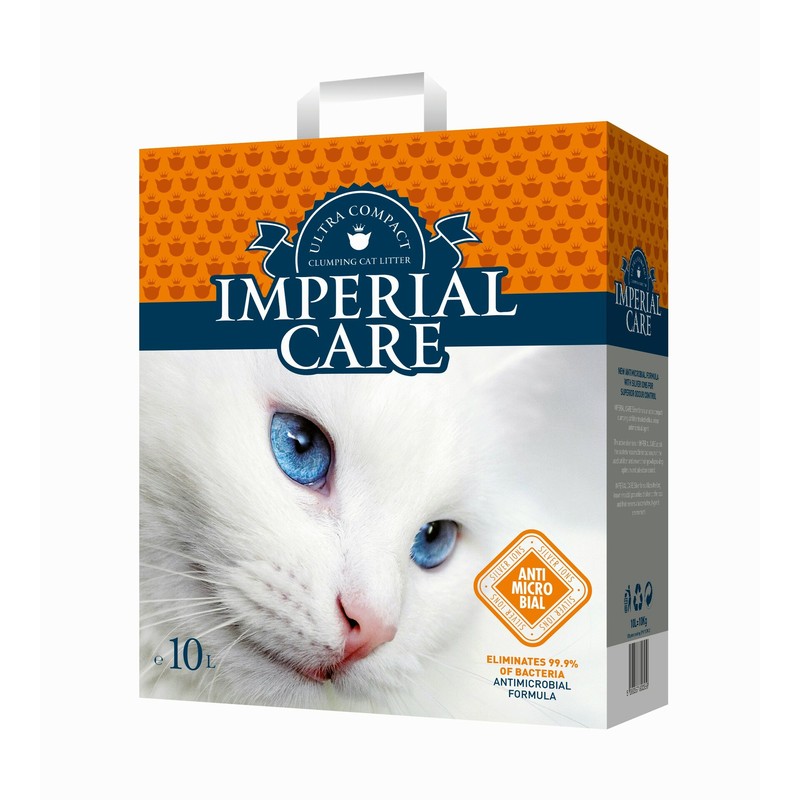 Imperial Care Silver Ions Grudvajući posip za mačke antibakterijski 10kg
