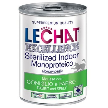 Lechat Excellence pašteta Sterilized/Indoor sa zečetinom i speltom 400g