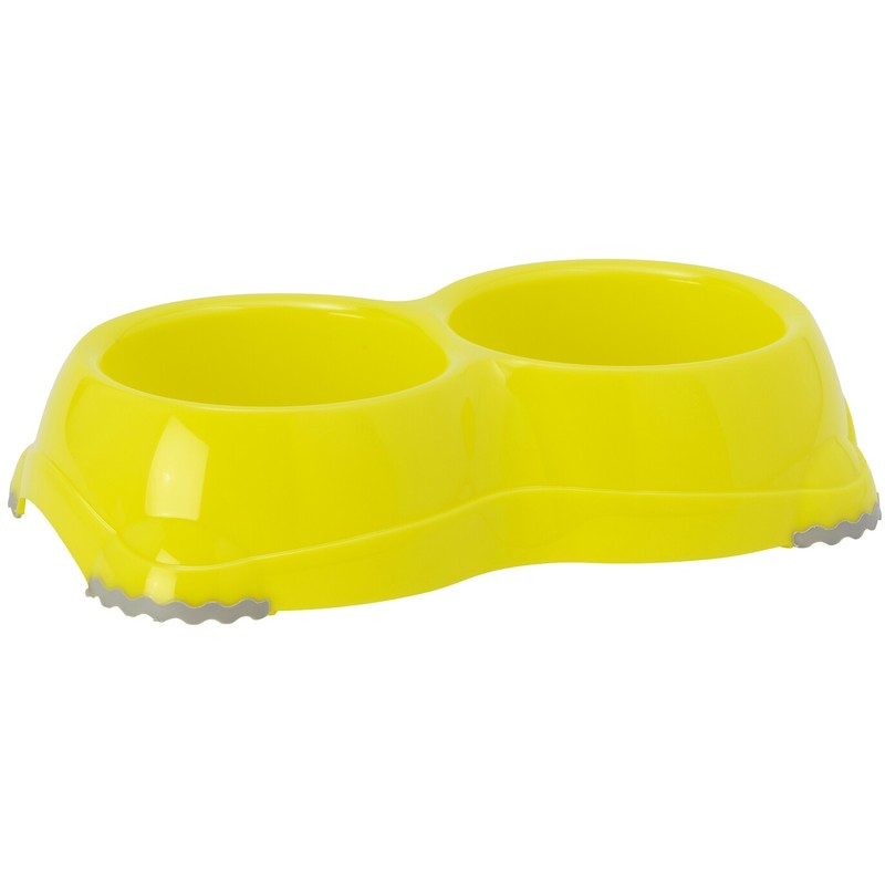 Moderna Smarty Bowl 1 - 2x330ml dupla činija- žuta