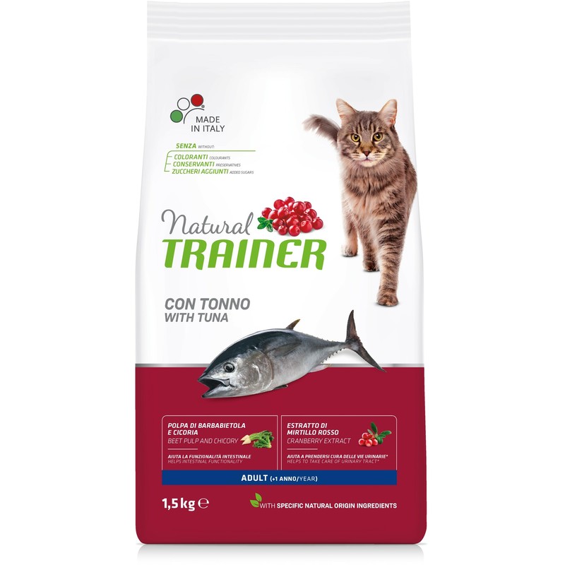 Trainer Natural Cat tunjevina za odrasle mačke 1.5kg