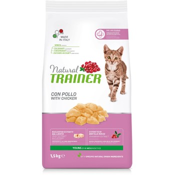 Trainer Natural Cat Piletina za mlade mačke 1.5kg