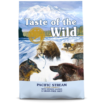 Taste of the Wild Dog - Pacific Stream Canine (dimljeni losos i riba) 12.2kg