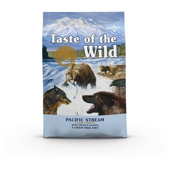 Taste of the Wild Dog - Pacific Stream Canine (dimljeni losos i riba) 2kg