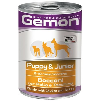 Gemon Piletina i ćuretina u komadićima - Junior - konzerva 415g