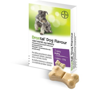 Bayer Drontal Dog, Tebleta za pse protiv unutrašnjih parazita