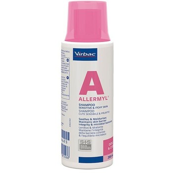 Virbac Allermyl Glyco šampon, Mikroemulzija za sve alergene pasa i mačaka