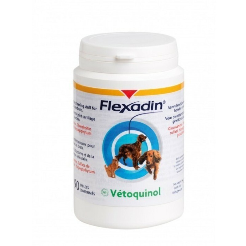 Vetoquinol Flexadin 90 tbl, Podrška koštano zglobnog sistema