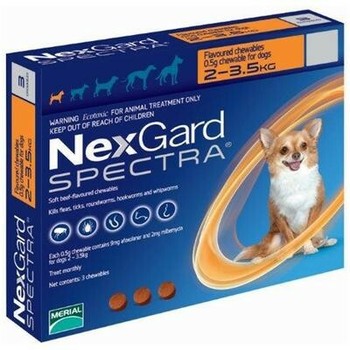 Merial Nexgard spectra XS psi 2-3,5kg, Tableta za endo i ekto parazite 