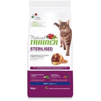 Trainer Natural Cat Šunka za odrasle sterilisane mačke 10kg