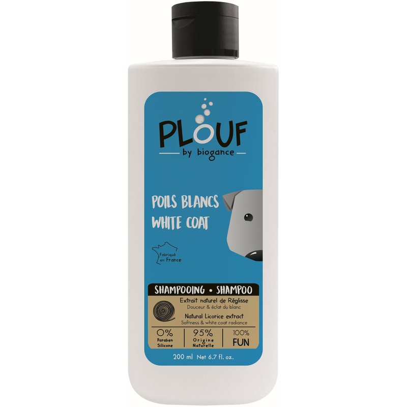 Biogance Šampon za pse Plouf White Coat 200ml