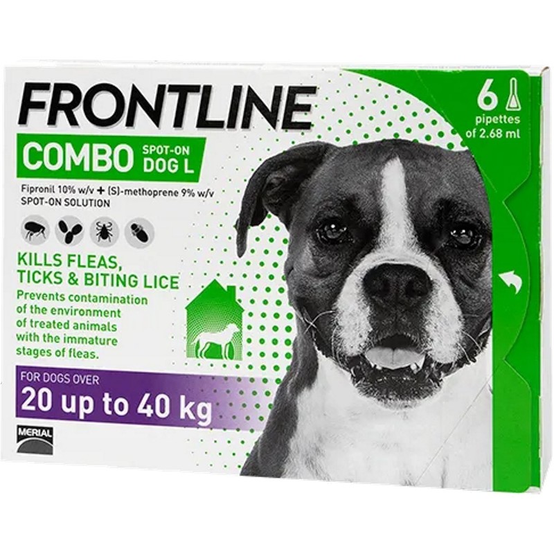 Merial Frontline Combo spot on za pse 20-40kg L