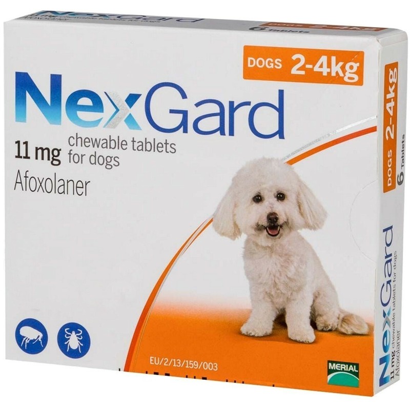 Merial NexGard Dog S 2-4kg , Tableta za ektoparazite 