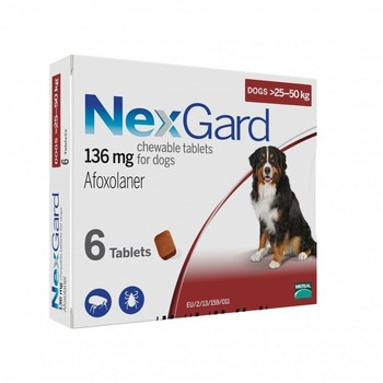 Merial NexGard Dog XL 25-50kg, Tableta za ektoparazite 