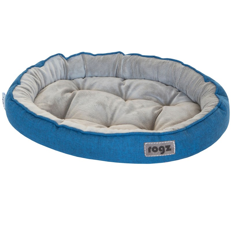 Rogz Cuddle Oval Podz krevet za mace S Plavi 8x35x48cm