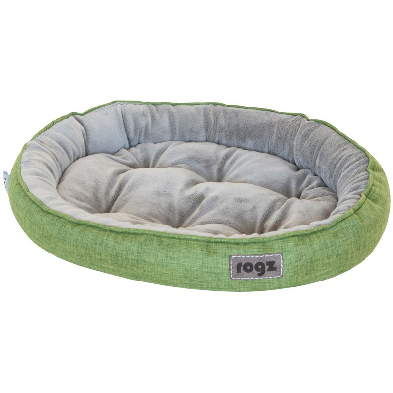 Rogz Cuddle Oval Podz krevet za mace S Zeleni 8x35x48cm