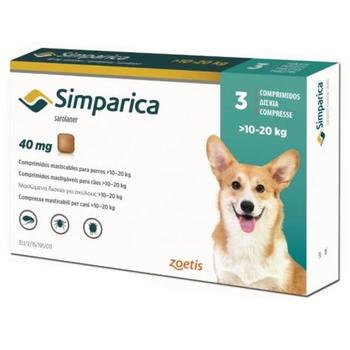 Zoetis Simparica Tableta protiv ektoparazita za pse 10-20kg