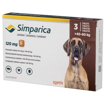 Zoetis Simparica 120 mg, Tableta protiv ektoparazita