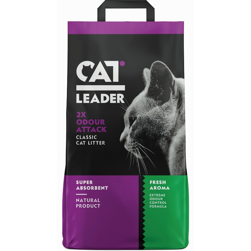 Cat Leader upijajući 2x protiv neprijatnih mirisa sa aromom 5kg