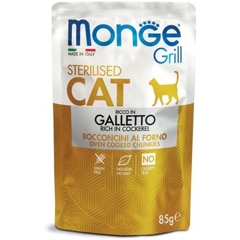 Monge Cat Grill sos Meso petlića za sterilisane mačke 85g