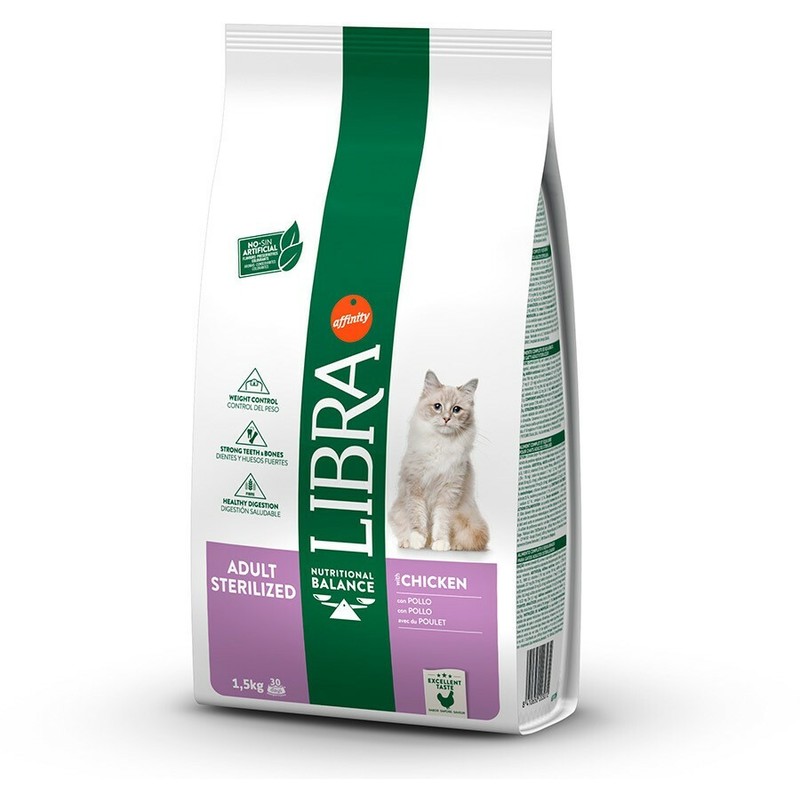 Libra Cat Piletina za odrasle strerilisane mačke 1.5kg
