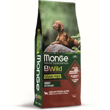 Hrana za pse BWild Grain Free Jagnjetina sa krompirom i graškom za sve rase - Adult 12kg