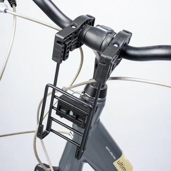 Duvo+ Torba za bicikl za pse sa suncobranom 34X26X26cm Svetlo siva