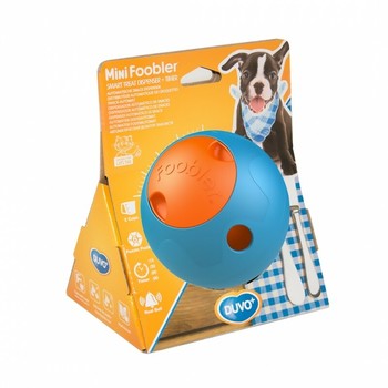 Duvo+ Igračka za pse, pametna Foobler Mini Treat Dispenser With Timer plava