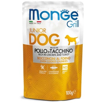 Monge Dog Grill sos piletina/ćuretina Puppy&Junior 100g
