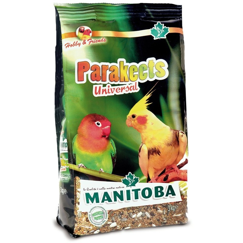 Manitoba Parakeets Universal - Hrana za nimfe, srednje i manje ptice 1kg