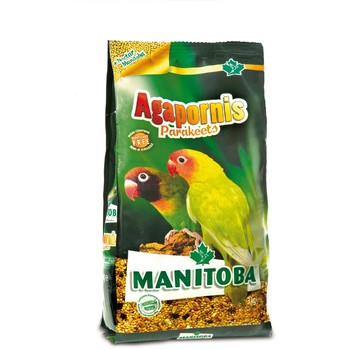 Manitoba Agapornis parakeets - Hrana za afričke papagaje 1kg