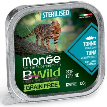 BWild pašteta za sterilisane mačke tuna/povrće 100g