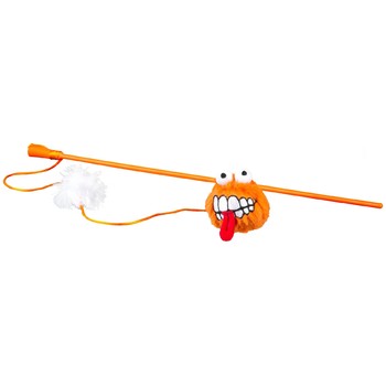 Rogz Pecaljka Catnip Fluffy Magic Stick Narandžasta